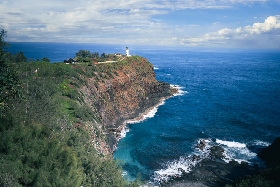 Kīlauea Lighthouse in Kauai captured using the Leica Q3’s 50mm crop mode, highlighting detail, compression, and color accuracy.