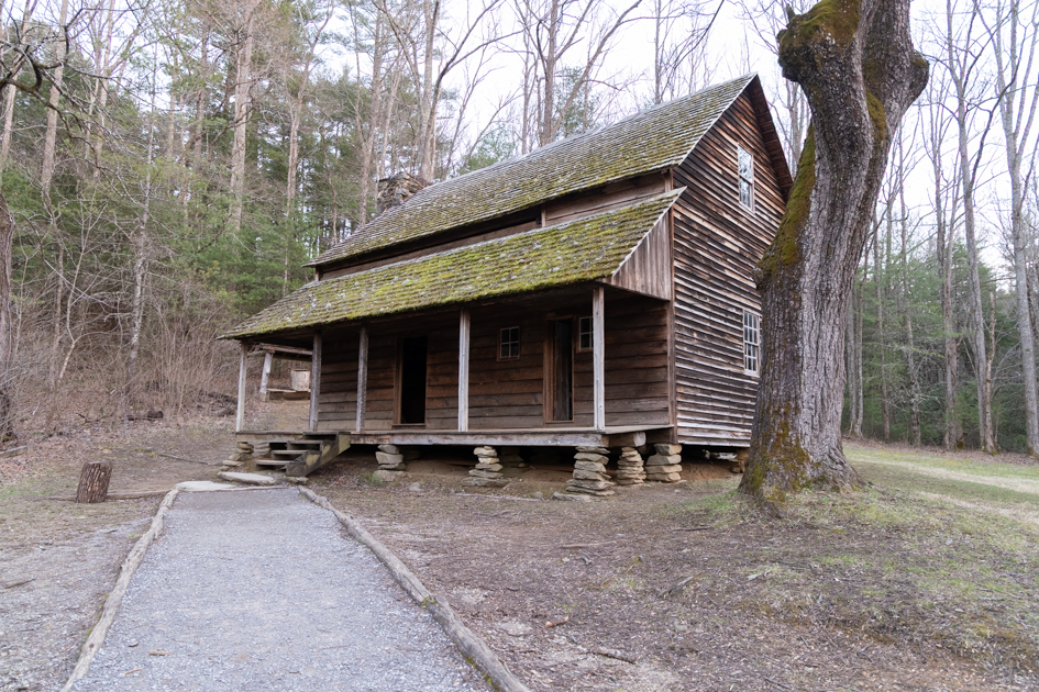 cabin in Smoky Mountains National Park.