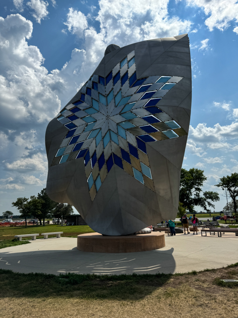 Back side of Dignity Statute in South Dakota
