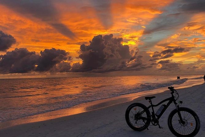 biking in the Florida Keys. Bike at sunset.